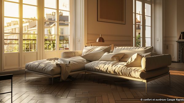 Canapé Rapido : confort et ouverture express