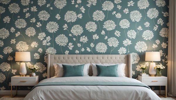 Idées de papiers peints pour une chambre stylée et apaisante